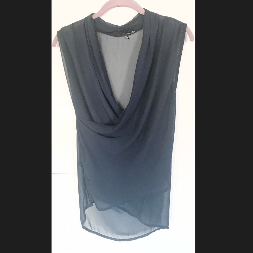 Ro & De Anthropologie Sheer Chiffon Cami!